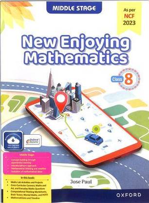 New Enjoying Mathematics Class 8 Middle Stage (NCF 2023)