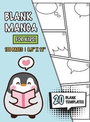 Blank Manga for Kids (Ages 4-8, 8-12)