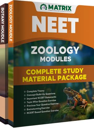Matrix NEET Biology Modules (Class 11th & 12th) Hindi Medium with Previous Years Question Papers (PYQs) (2024 Edition) | NCERT for NEET UG Exam 2025 | Complete NEET Biology Modules Hindi Medium  - Matrix Sikar NEET Modules with 10 Disc