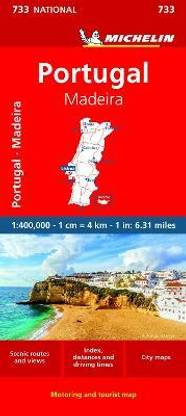 Portugal & Madeira - Michelin National Map 733