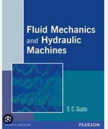 Fluid Mechanics and Hydraulic Machines