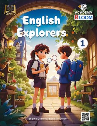 PW Grade-1 English Explorers English Grammar Textbook -2024 | NEP 2020 Aligned