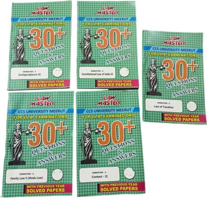 LLB 2nd semester 30 + SOLVED QUESTION & ANSWER SERIES BOOK /STUDY MATERIAL ( optional taxation )