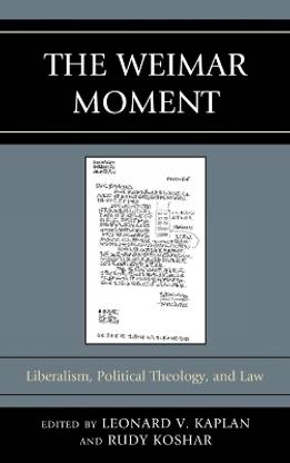 The Weimar Moment