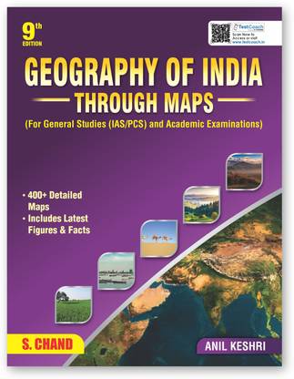 Geography of India Through Maps Ninth Edition
