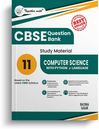 Together with CBSE Question Bank Computer Science with Python Class 11 Exam 2026 Study Material