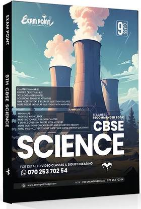 Exam Point - 9th Class Science CBSE Guide ( English Medium ) IX General Science, CBSE )
 Teachers Recommended Books || Solved Papers and New Pattern ( Maximum Publishers )