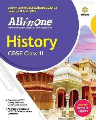 Cbse All in One History Class 11 2022-23 (as Per Latest Cbse Syllabus Issued on 21 April 2022)