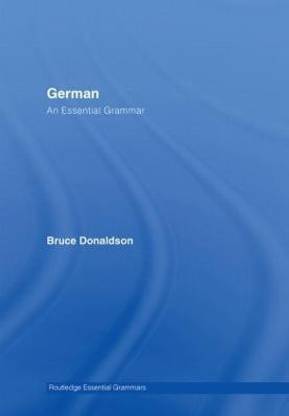 German: An Essential Grammar