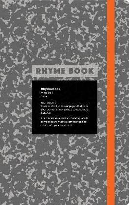 Rhyme Book: A lined notebook with quotes, playlists, and rap stats