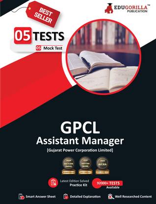 GPCL Assistant Manager  - Gujarat Power Corporation Limited | 5 Full-length Mock Tests (Solved) | Free Access to Online Tests
