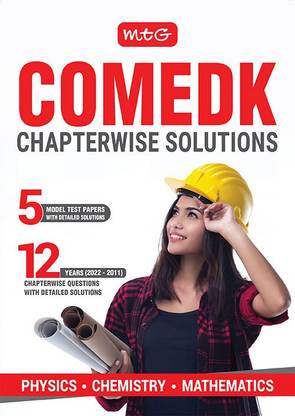 MTG COMEDK Chapterwise Previous Years Questions (PYQ) Papers With Detailed Solutions Physics, Chemistry & Mathematics Books For 2023 Exam