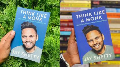 Think Like A Monk - Jay Shetty {Free Bookmark Inside}