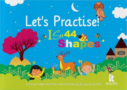 I See 44 Shapes Practice Book  - I See 44 Shapes Exercises