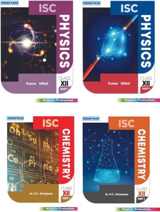 Nootan ISC set of chemistry and physics class 12