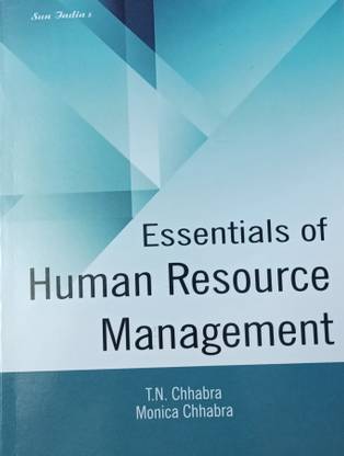 ESSENTIALS OF HUMAN RESOURCE MANAGEMENT