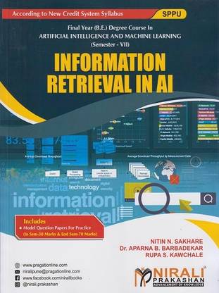 INFORMATION RETRIEVAL IN AI - Final Year BE Degree Course in Artificial Intelligence And Machine Learning - Semester 7 - SPPU
