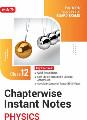 Chapterwise Instant Notes Physics Class 12