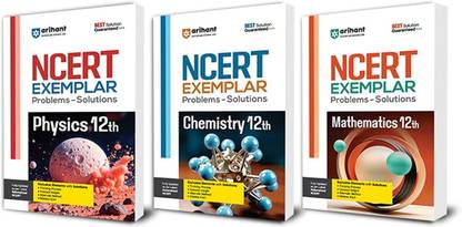 Arihant NCERT Exemplar Physics,Chemistry,Maths 12th Latest Rationalized Edition (Set of 3) | Problems & Solutions with Exclusive Elements | Thinking Process, Concept Insight, Mistake Alert | For Exam 2025-26