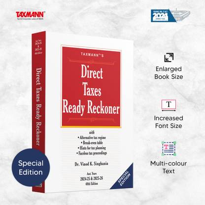 Direct Taxes Ready Reckoner