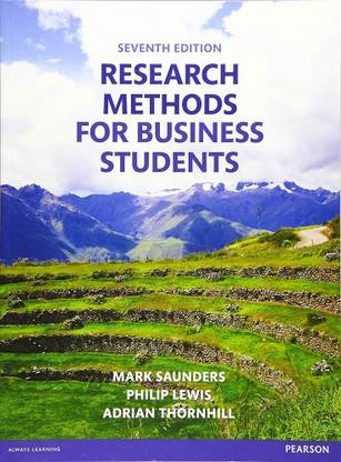 Research Methods For Business Students, 5e