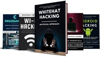 White Hat Hacking Bundle 2025 | Android Hacking | Wifi Hacking | Kali Linux | Programming - With Free Hacking Course (Set of 5) - Hindi Version