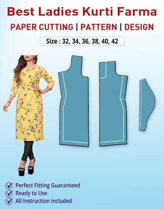 Salwar Suit / Salwar Kameez / Ladies Kurti Pharma ( Design / Farma / Paper Cutting )