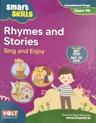Smart Skills Rhymes and Stories sing and enjoy Upper KG
