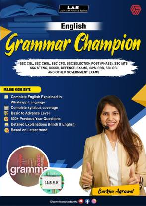 English Grammar Champion | Barkha Agrawal | Invincible