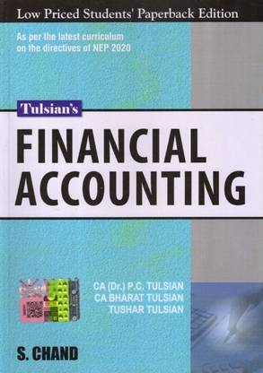 Tulsian's Financial Accounting for B.Com ( Hons. ) Edition : 2023