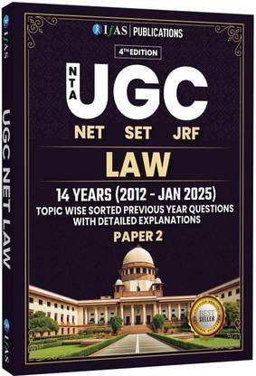 UGC NET Law 2025  - Paper 2 Previous Year Question Papers 2013 to 2025 | Unit Wise Sorted with Detailed Solutions | Best Seller Previous Year Question Paper (PYQ) Book for UGC NET Law 2025 | Two Brothers Publications