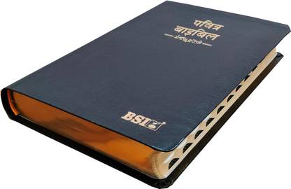 Hindi Bible OV(KBS) 55TI (R) BL Index Yapp Korea Printed Contains Old and New Testament BSI