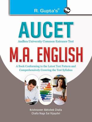 AUCET (Andhra University Common Entrance Test): M.A. English
