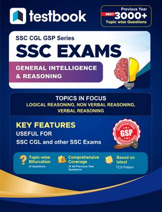 SSC: General Intelligence & Reasoning | Theory + MCQs: Best 1200+ Questions | English Medium  - Useful for SSC CGL, SSC CGL, SSC CHSL, SSC MTS, SSC CPO, SSC Selection Posts