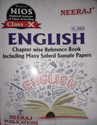 N.I.O.S CLASS X ENGLISH BOOK