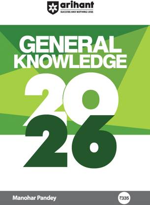 Arihant General Knowledge 2026 with Current Affairs Update for All Competitive Exams