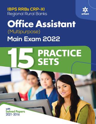 15 Practice Sets for Ibps Rrb Crp-Xi Office Assistant Multipurpose Main Exam 2022