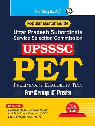 UPSSSC (PET) Preliminary Eligibility Test Guide (for Group 'C' Posts)