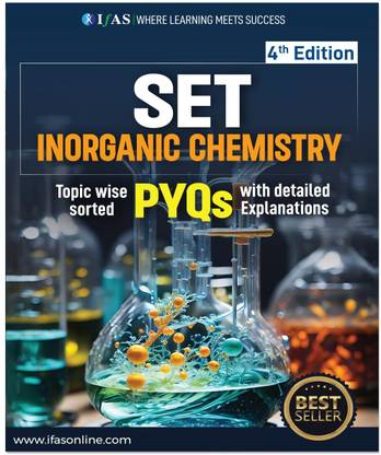 SET Inorganic Chemistry Previous Year Questions Paper with Solutions  - Study material for SET Chemical Science Exam | Best SET/UGC Inorganic Chemistry Study Book