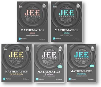 JEE Advanced Mathematics Combo - Trigonometry| 3D and Vector | Coordinate Geometry | Algebra |Calculus (5-Books Combo )Includes JEE 2013-2024 Chapter Wise Video strategics  - JEE Advanced Mathematics 5-Books Combo