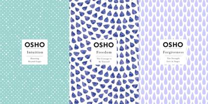 OSHO Best 3 Books Combo Set ( Intuition + Freedom + Forgiveness )