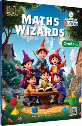 PW Bloom Grade-1 Maths Wizards Maths Textbook -2024 | NEP 2020 Aligned