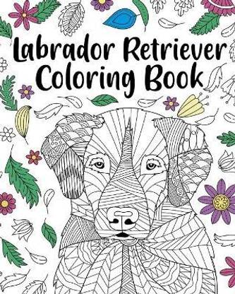 Labrador Retriever Coloring Book