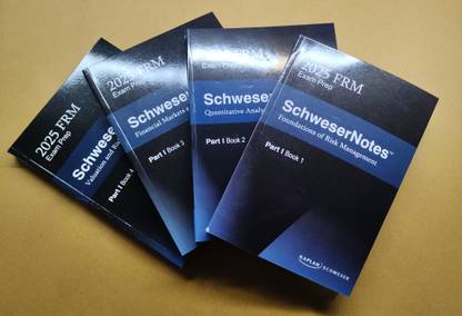 2025 FRM Exam Prep Part 1, KPLN SCHW Notes, 4 Syllabus Book