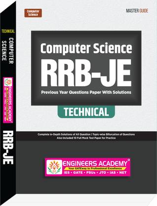 RRB-JE Previous year question paper with Solutions for Computer Science(English)