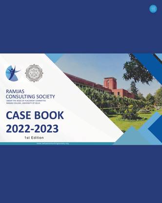 Ramjas Consulting Society Case Book