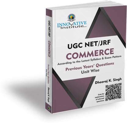 UGC NET JRF कॉमर्स प्रीवियस ईयर क्वेश्चन्स यूनिट वाइज़