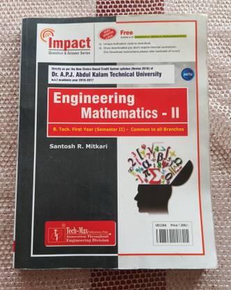 ENGINEERING MATHEMATICS -II B.tech Ist year Semester II