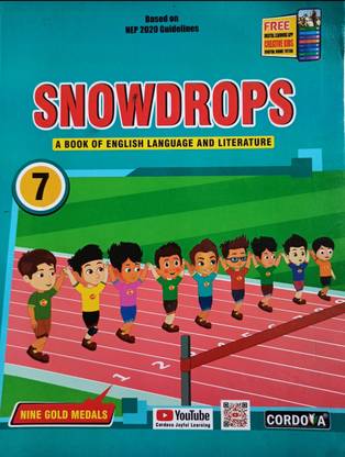 Snowdrops Class 7  - 9th class Punjabi Guide - for PSEB 9th class students - MBD of 9th class students - fully solved help book for 9th class - PSEB - KinGerBooKs
