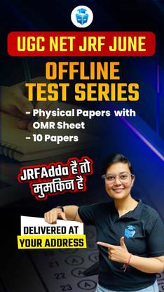 UGC NET Test series  - NTA UGC NET/ JRF/ SET Paper 1 5th Edition | Mock Test Series| Offline Test series | (Paperback, JRFAdda Experts)